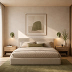 Adjustable Spot Nordic Wall Light after installation in bedroom