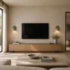 Adjustable Spot Nordic Wall Light lifestyle living room, green variant