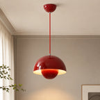 Colourful Scandinavian Mushroom Pendant Light
