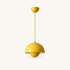 Colourful Scandinavian Mushroom Pendant Light
