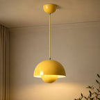 Colourful Scandinavian Mushroom Pendant Light