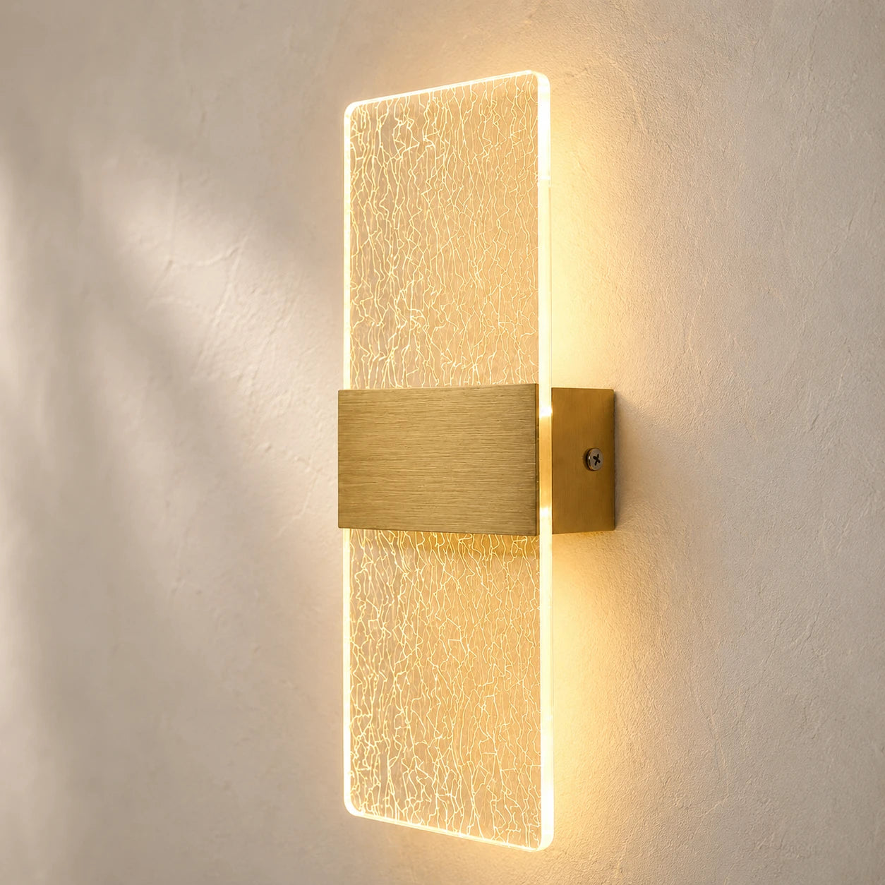Decorative Acrylic Contemporary LED Wall Sconce
