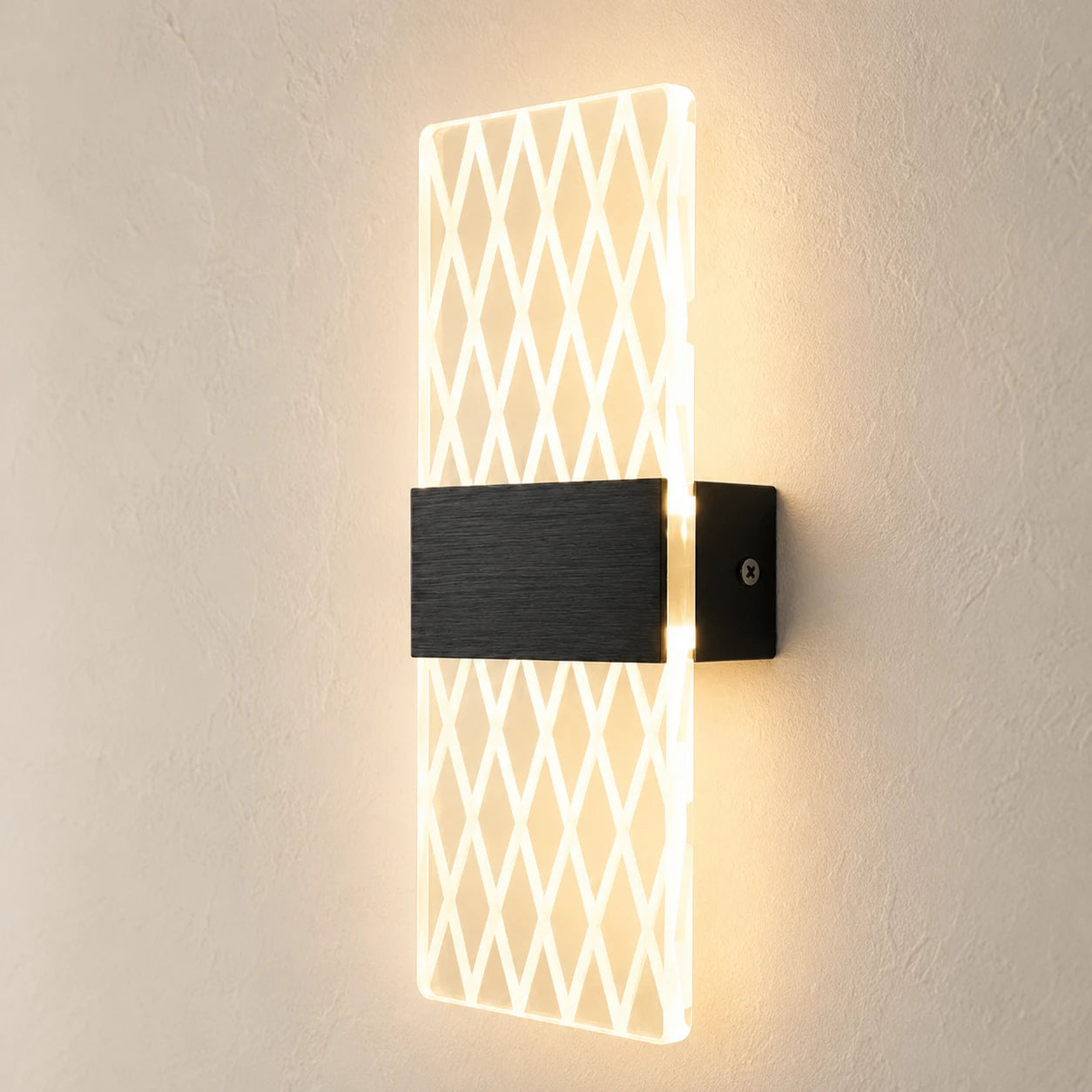 Decorative Acrylic Contemporary LED Wall Sconce