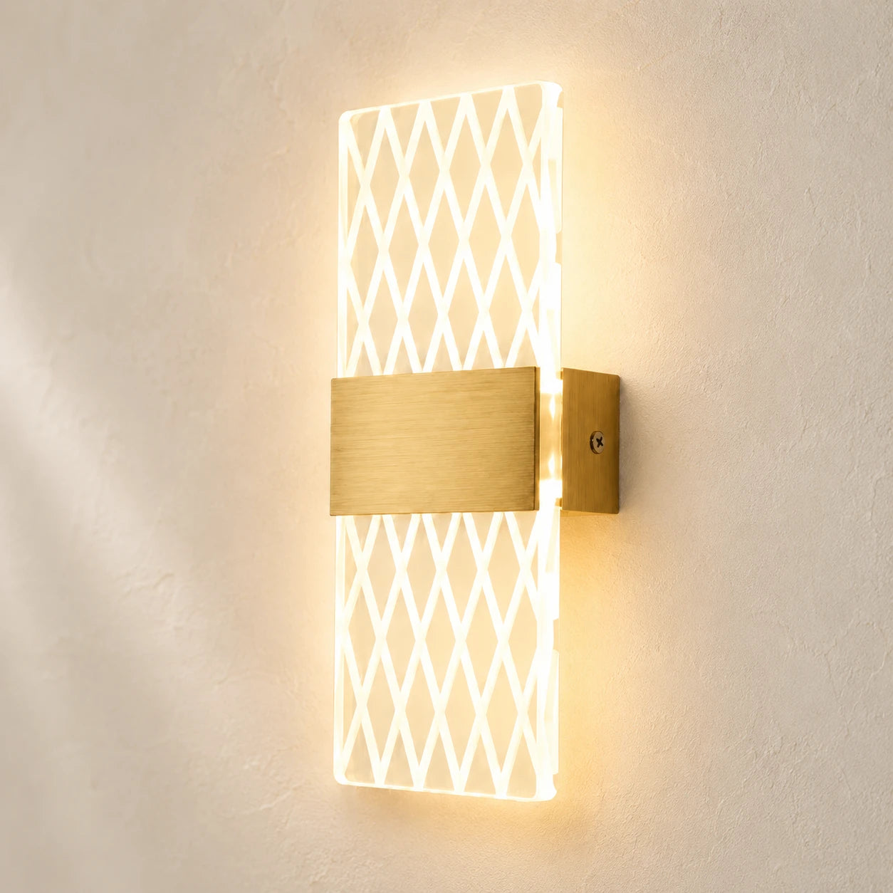 Decorative Acrylic Contemporary LED Wall Sconce