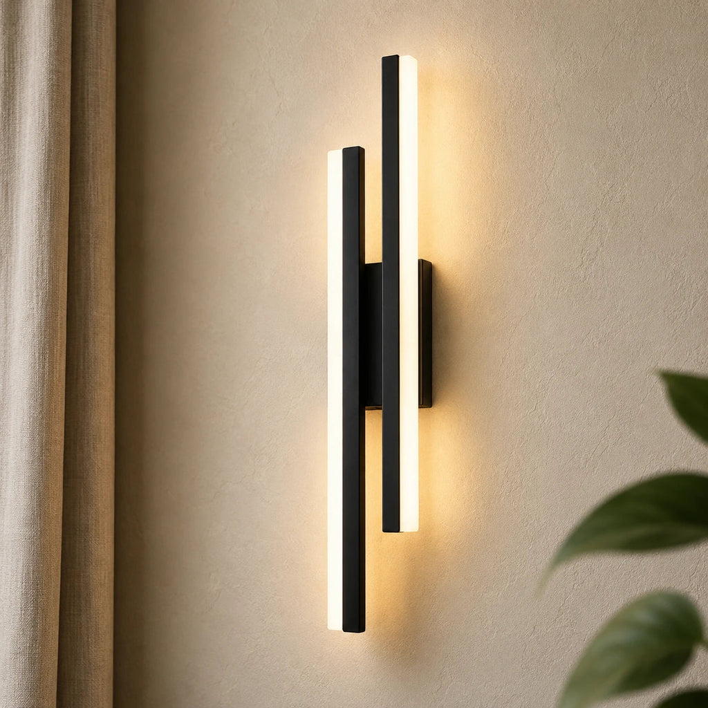 double-strip-led-modern-wall-light-black-right