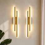 double-strip-led-modern-wall-light-gold-pair