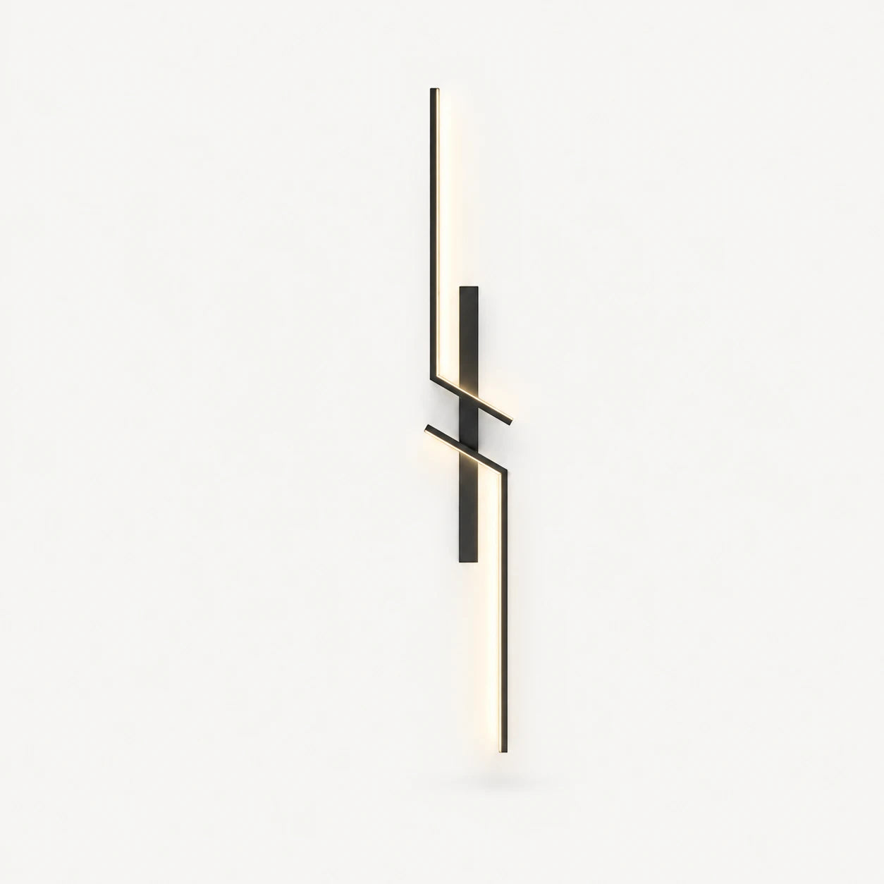 Geometric Two-Bar LED Modern Wall Light