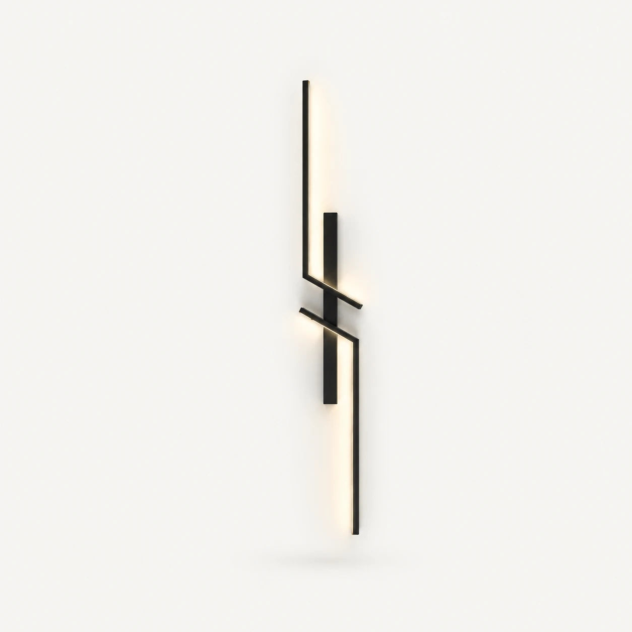 Geometric Two-Bar LED Modern Wall Light