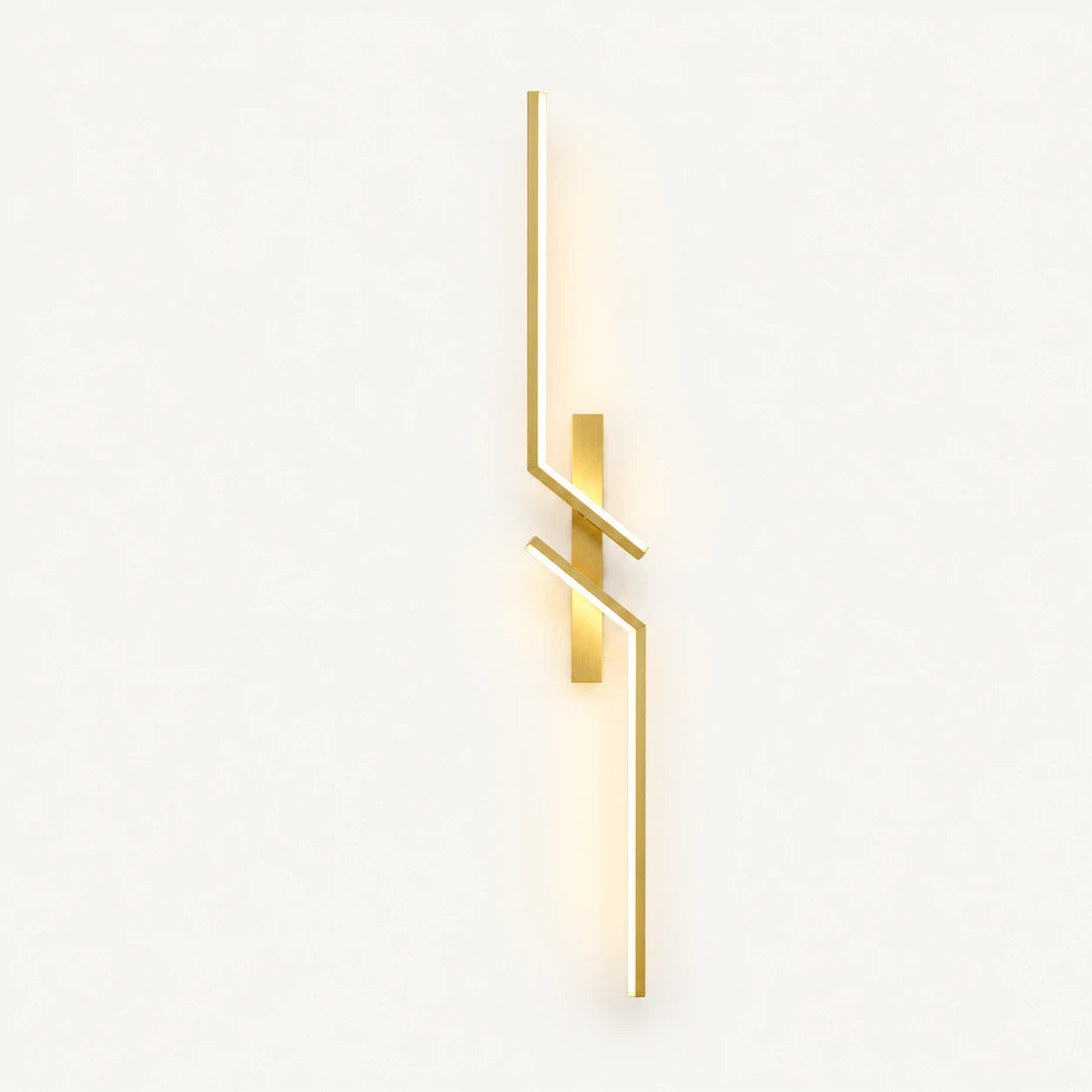 Geometric Two-Bar LED Modern Wall Light