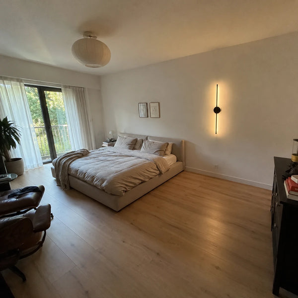 Gloam wall light in a customer home — 2