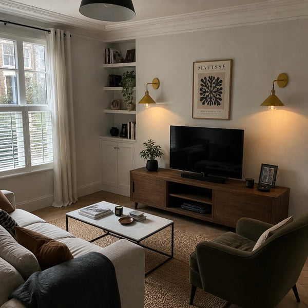 Gloam wall light in a customer home — 5