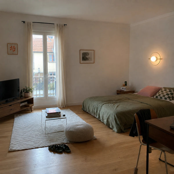 Gloam wall light in a customer home — 6