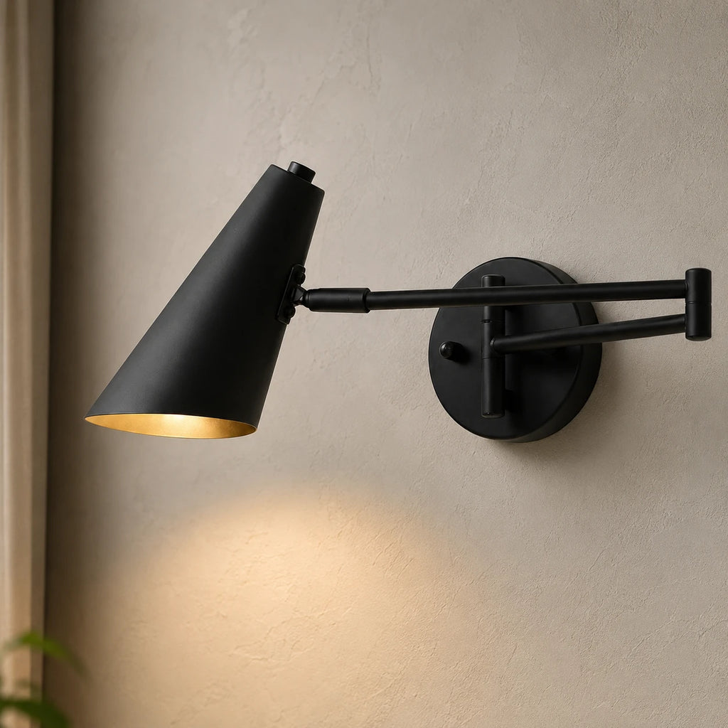 Industrial Swing Arm Wall Light