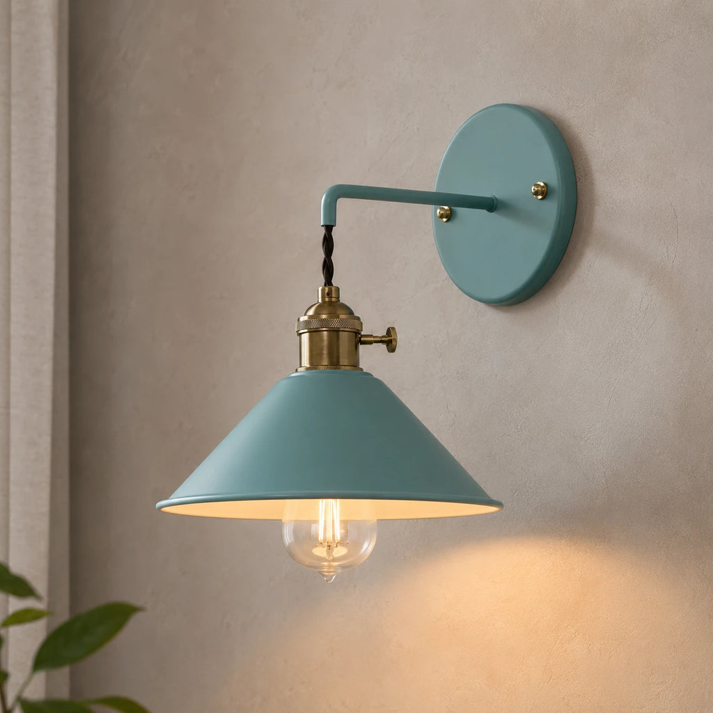 Macaron Cone Retro Wall Sconce