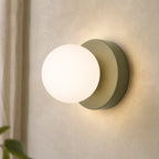 Mini Glass Orb Nordic Wall Light