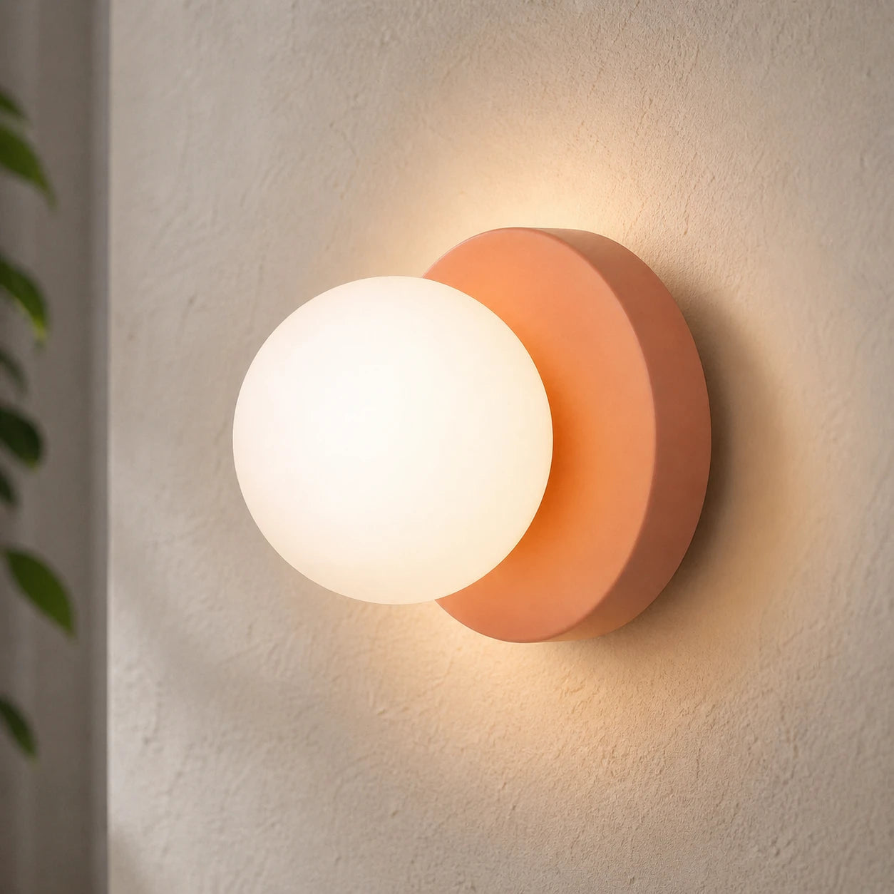 Mini Glass Orb Nordic Wall Light