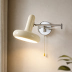 Pull Cord Swing Arm Reading Retro Wall Light