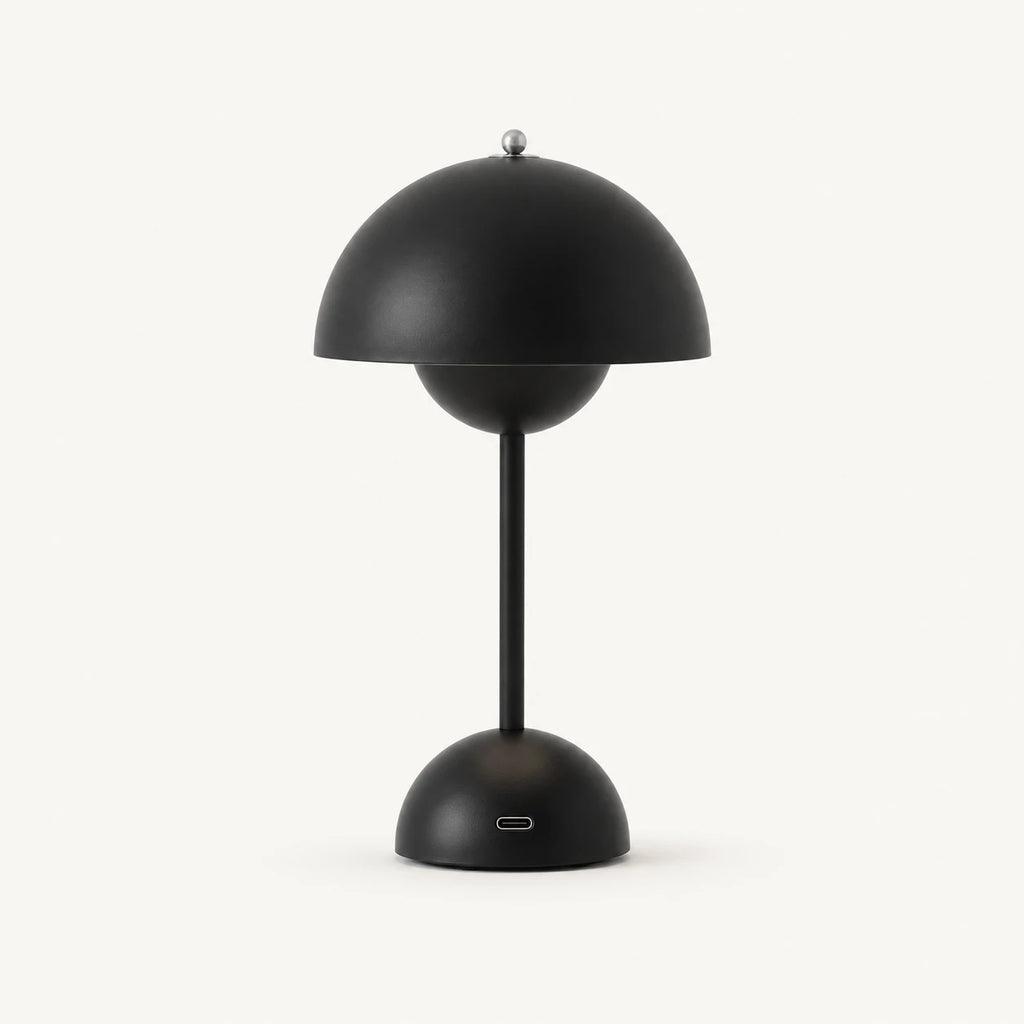 Rechargeable Cordless Mushroom Table Lamp