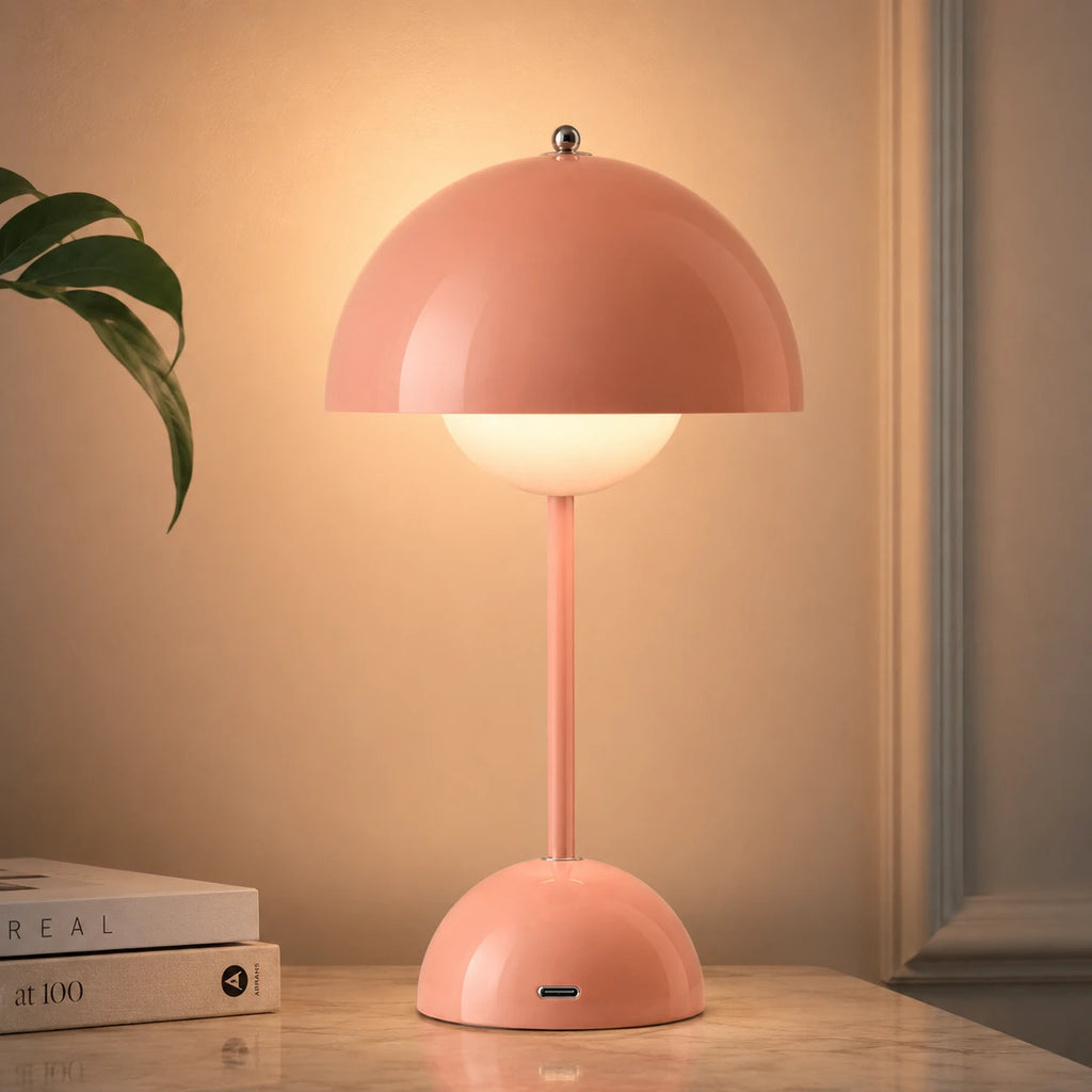 rechargeable-cordless-mushroom-table-lamp-pink