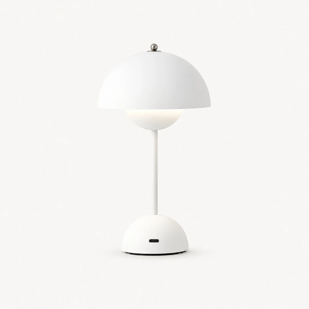 Rechargeable Cordless Mushroom Table Lamp