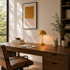 Rechargeable Cordless Mushroom Table Lamp