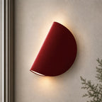 Rotating Half-Disc Modern Wall Light