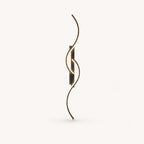 Sculptural Dual-Curve LED Modern Wall Light