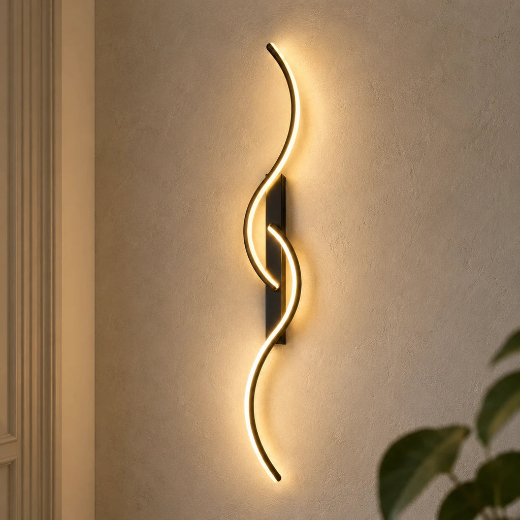 sculptural-dual-curve-led-modern-wall-light-black