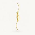 Sculptural Dual-Curve LED Modern Wall Light