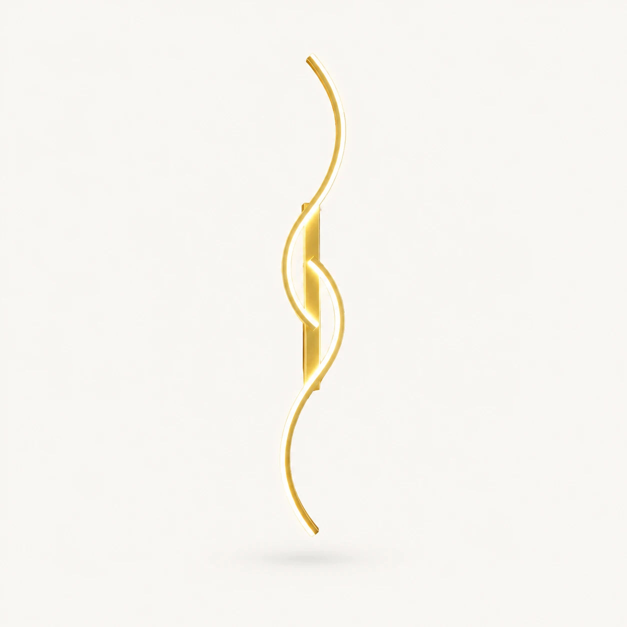 Sculptural Dual-Curve LED Modern Wall Light
