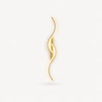 Sculptural Dual-Curve LED Modern Wall Light