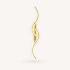 Sculptural Dual-Curve LED Modern Wall Light