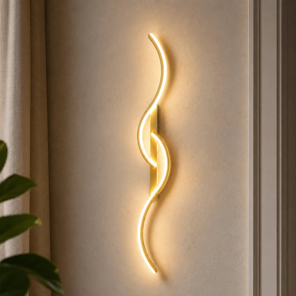 sculptural-dual-curve-led-modern-wall-light-gold