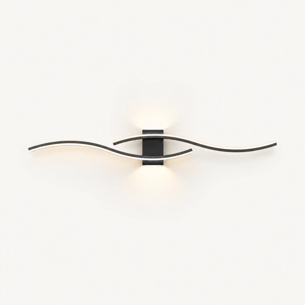 Wave LED Modern Wall Light