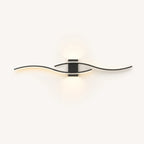 Wave LED Modern Wall Light
