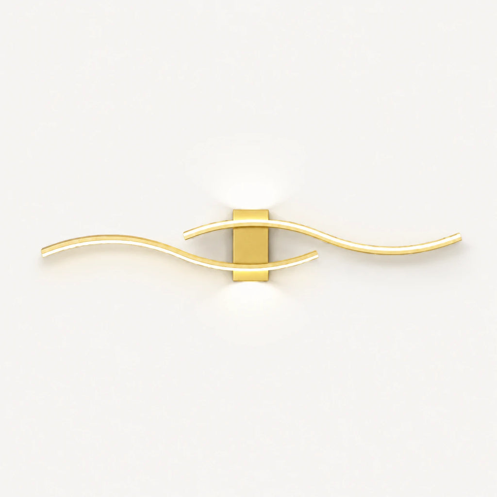Wave LED Modern Wall Light